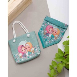 ست کیف و شال دخترانه